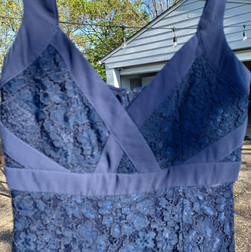 LuLu's Navy Lace Dress
